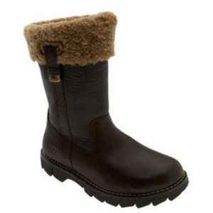 NWT UGG Australia Arapahoe Men's Brown Leather and Sheepskin Boots Retired Model